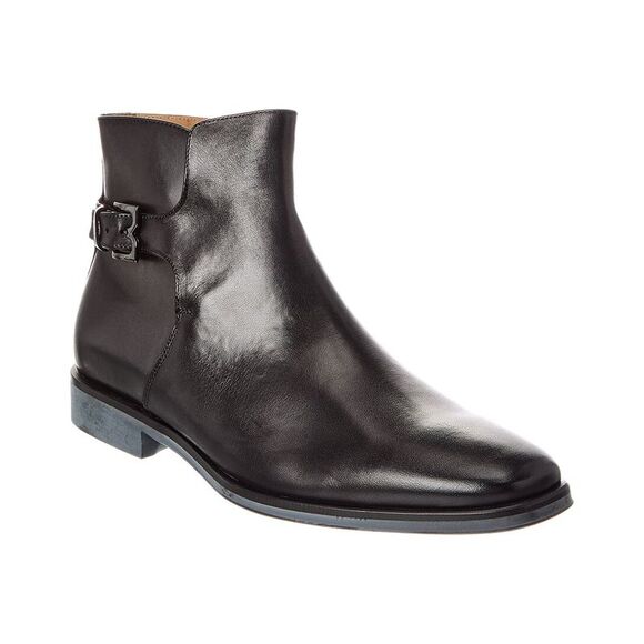 Bruno Magli Rubino Leather Boot Black
